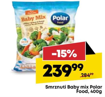 Smrznuti Baby mix Polar Food 400g