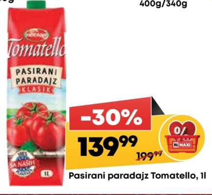 Pasirani paradjz Tomatello, 1L