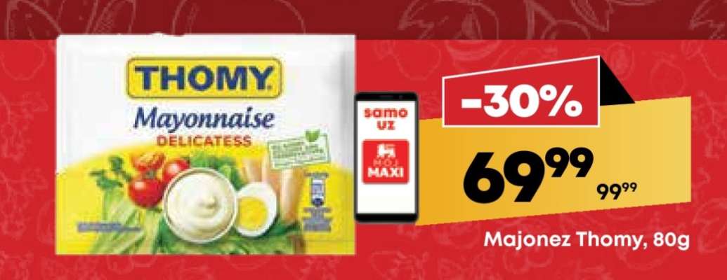 Majonez Thomy 80g