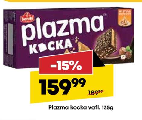 Plazma kocka vafl 135g