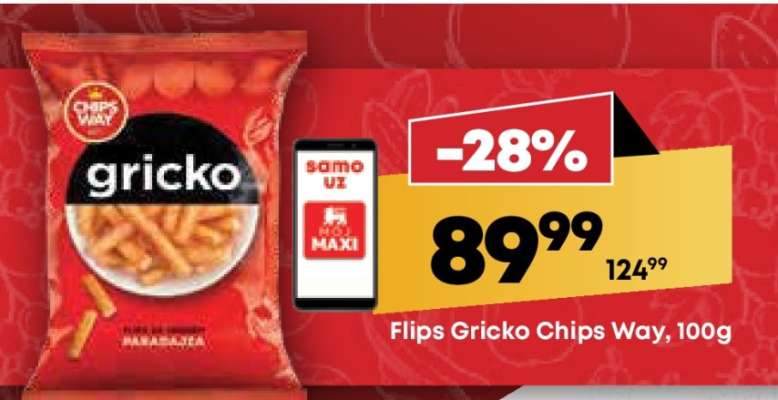 Flips Gricko Chips Way 100g