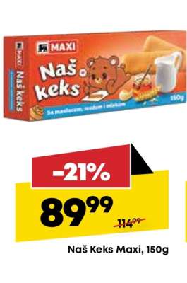 Naš Keks Maxi, 150g