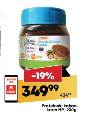 Proteinski kakao krem NP, 230g
