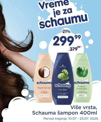 Schauma šampon 400ml