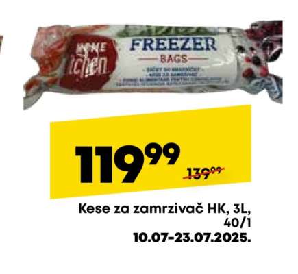 Kese za zamrzivac HK 3L 40/1