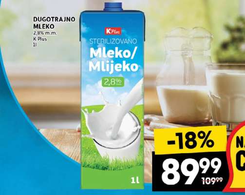 DUGOTRAJNO MLEKO