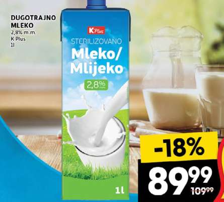 DUGOTRAJNO MLEKO