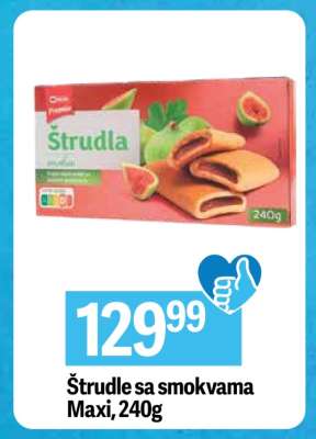 Štrudle sa smokvama Maxi, 240g