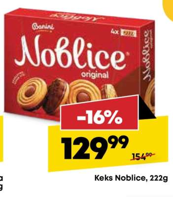 Keks Noblice, 222g