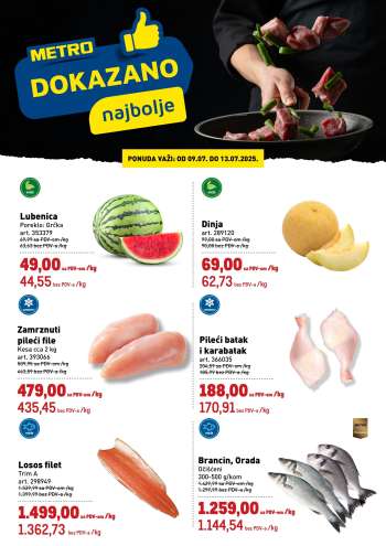 Metro katalog - 09.07.2025 - 13.07.2025.