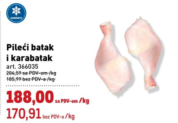 Pileći batak I karabatak