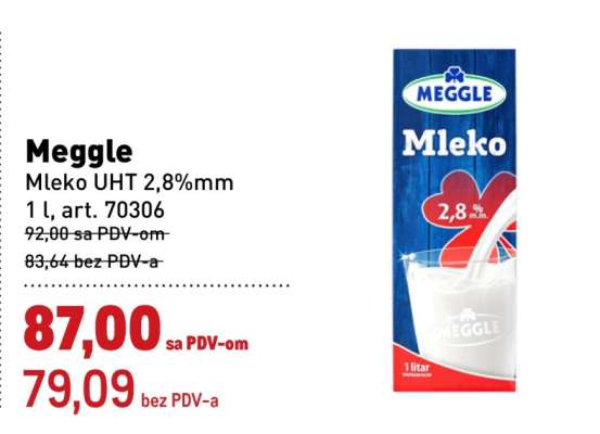 Meggle Mleko UHT 2,8%mm