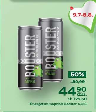 Energetski napitak Booster 0,25l