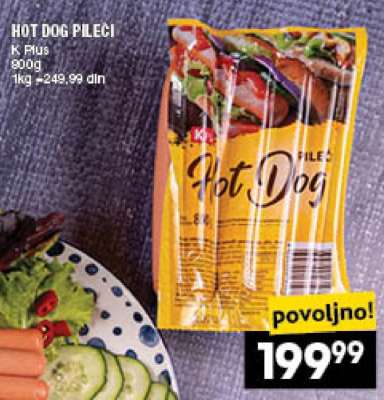 HOT DOG PILEĆI