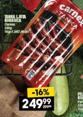 TANKA LJUTA KOBASICA