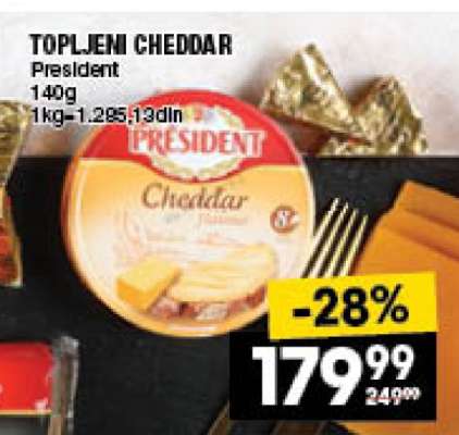TOPLJENI CHEDDAR
