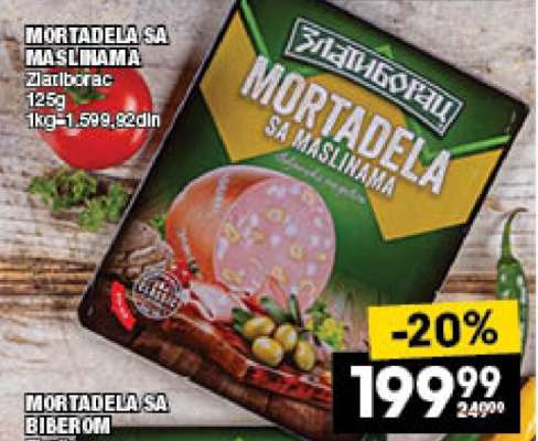 MORTADELA SA MASLINAMA
