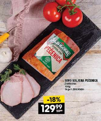 SUVO SOLJENA PEČENICA