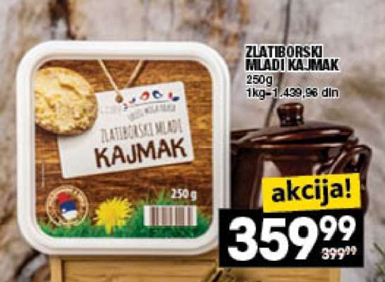 ZLATIBORSKI MLADI KAJMAK