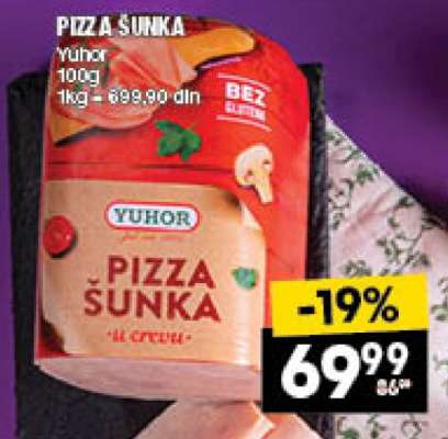 PIZZA ŠUNKA