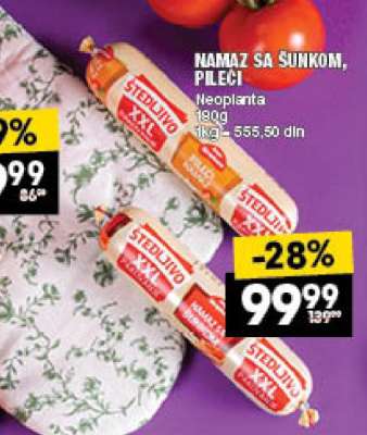 NAMAZ SA ŠUNKOM, PLEĆI