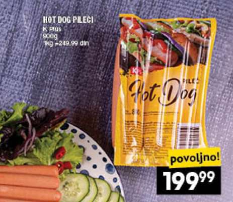 HOT DOG PILEĆI