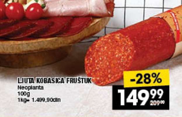 LJUTA KOBASICA FRUŠTUK