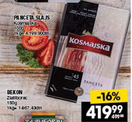 PANCETA SLAJS