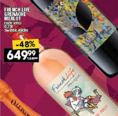 FRENCH LIFE GRENACHE MERLOT
