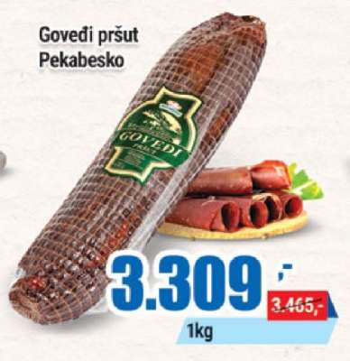 Govedi pršut Pekabesko