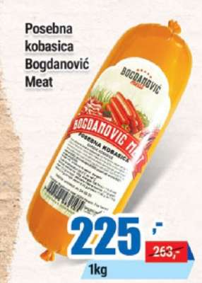 Posebna kobasica Bogdanović Meat