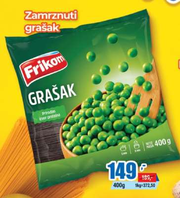 Frikom grašak