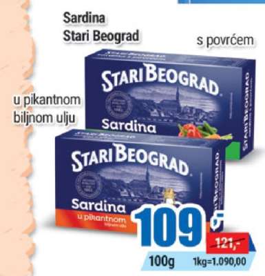Sardina Stari Beograd