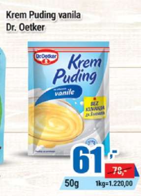 Krem Puding vanila