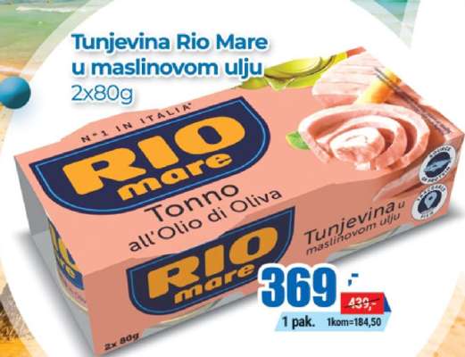 Tunjevina Rio Mare u maslinovom ulju