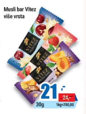 Musli bar Vitez