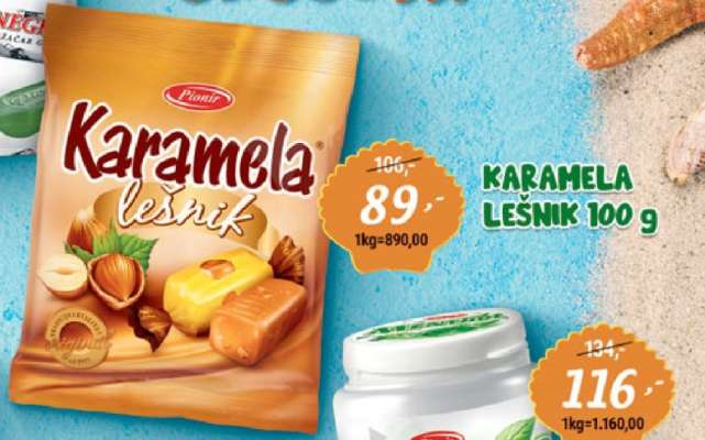 KARAMELA LEŠNIK 100 g