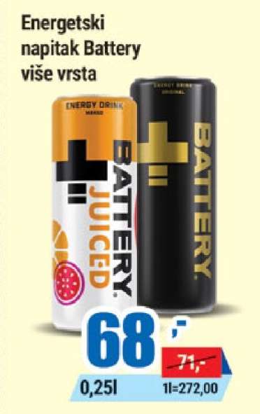 Energetski napitak Battery