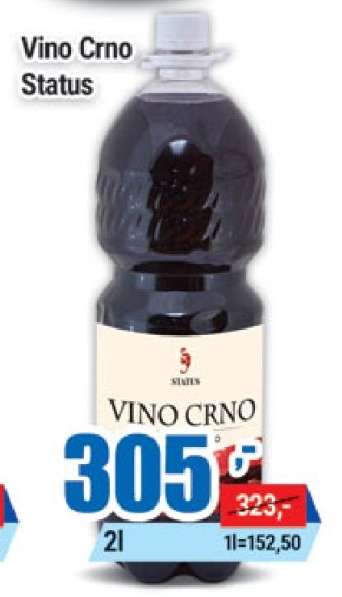 Vino Crno Status