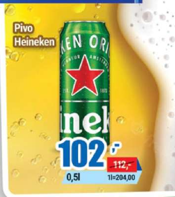 Pivo Heineken