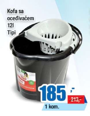 Kofa sa ocedivačem 12l Tipi