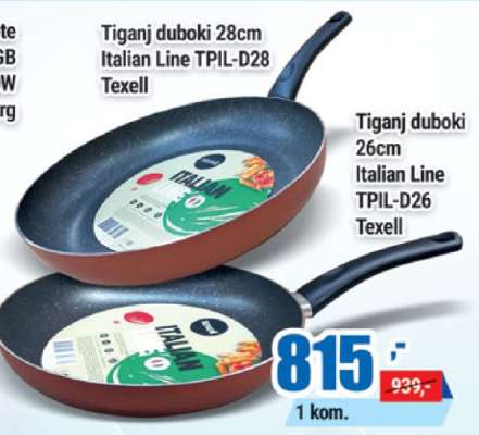 Tiganj duboki 26cm Italian Line TPIL-D26 Texell