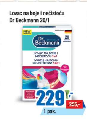 Lovac na boje i nečistoću Dr Beckmann 20/1