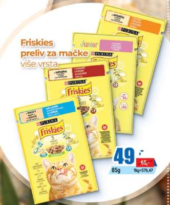 Friskies preliv za mačke