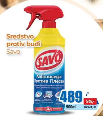 Sredstvo protiv buđi Savo