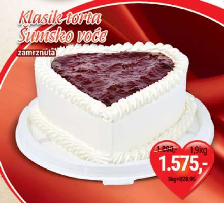 Klasik torta Šumsko voće