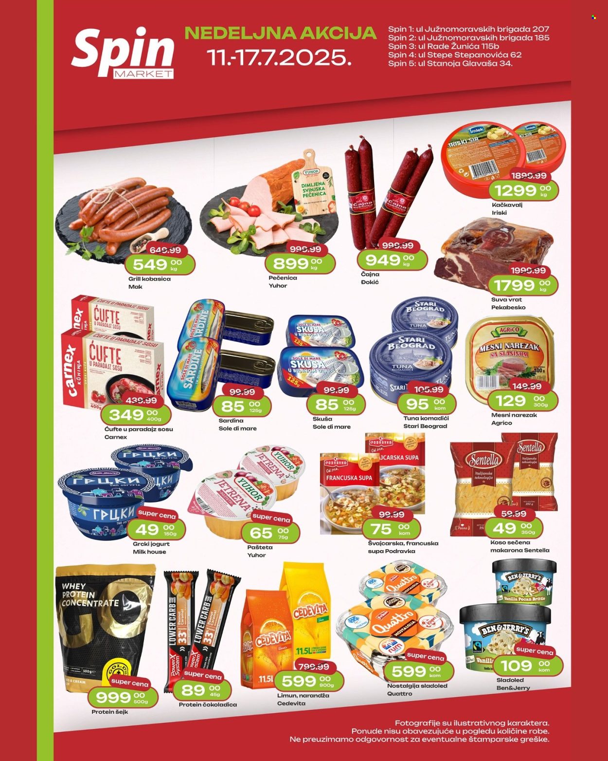 Spin Market katalog - 11.07.2025 - 17.07.2025. Stranica 1
