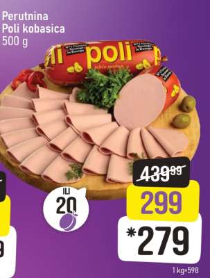 Perutnina Poli kobasica