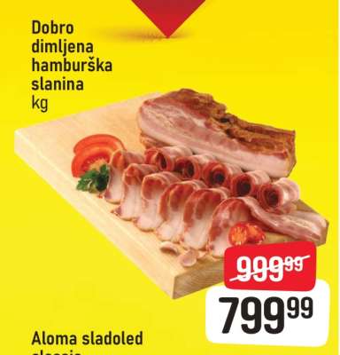 Dobro dimljena hamburška slanina