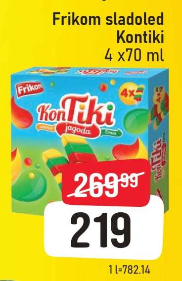 Frikom sladoled Kontiki